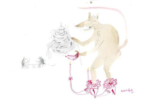 Dinner date rat spaghetti