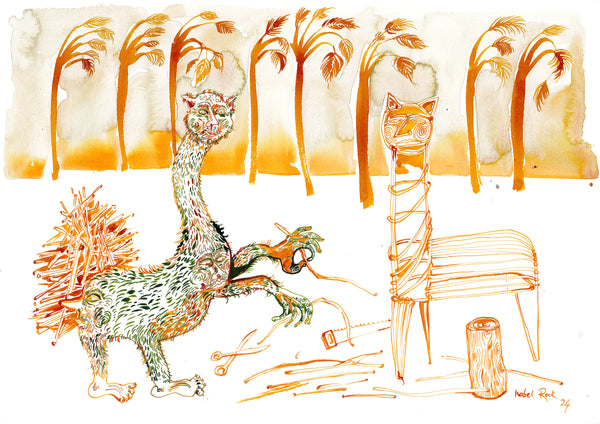 Lonely Wood Creature Creates Lover