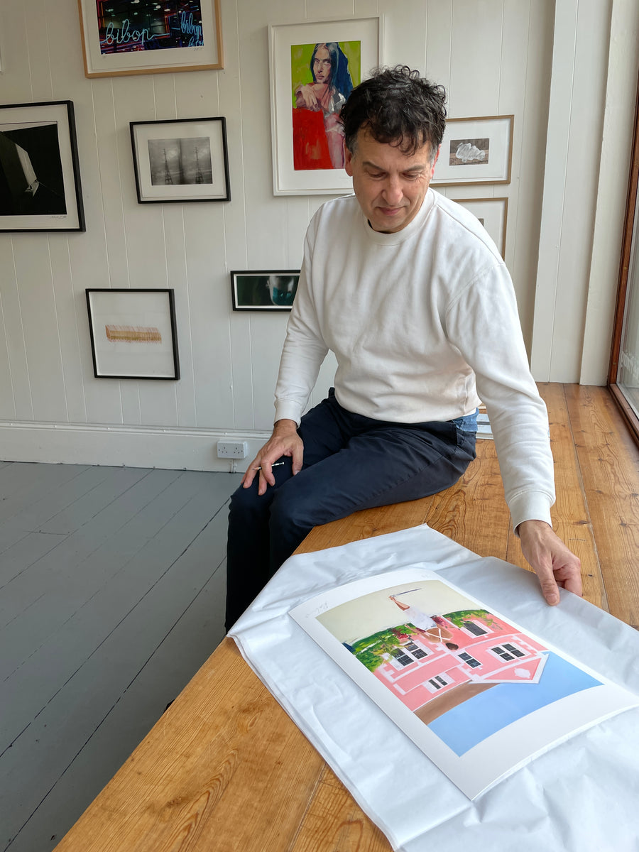 Alessandro Raho, The Pink House, limited edition print ...