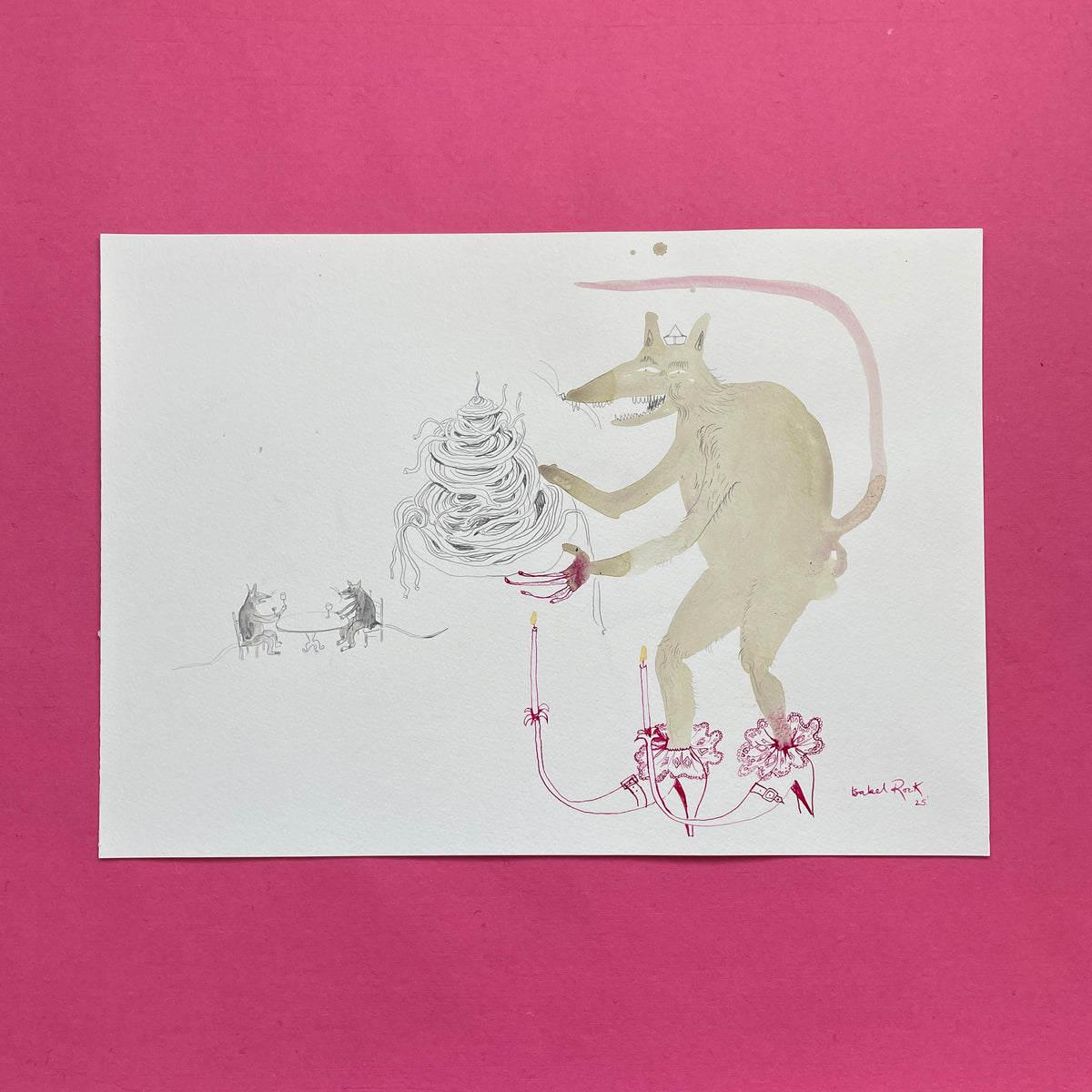 Dinner date rat spaghetti – HastingsContemporary