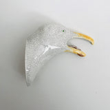 Ceramic Seagull Head by Jackie Summerfield (Open Beak)