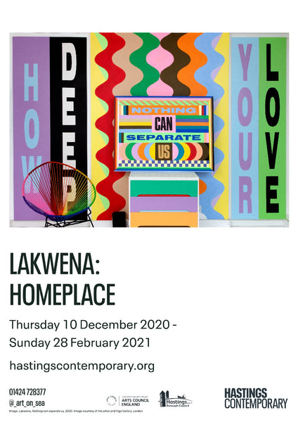 Lakwena: Homeplace exhibition poster