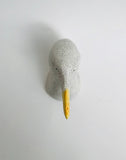 Ceramic Seagull Head by Jackie Summerfield (Closed Beak)