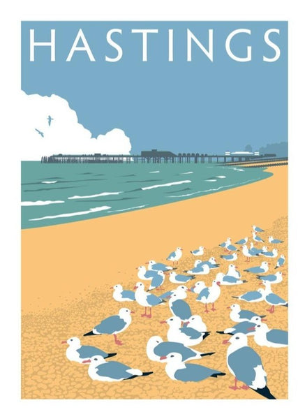 Hastings Print - Pelham Beach